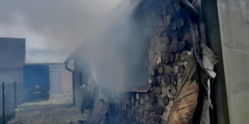 На Збаражчині в с. Колодне горів житловий будинок