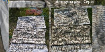 Поліція Тернопільщини затримала браконьєра, який незаконно виловлював рибу: збитки сягнули майже 30 тисяч гривень