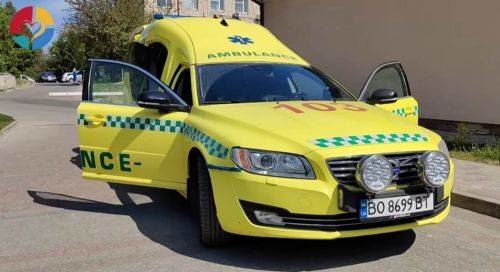 Одна з лікарень Тернопільщини отримала машину швидкої допомоги від норвезьких благодійників
