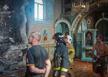 В громаді на Тернопільщині горіла 170-річня святиня