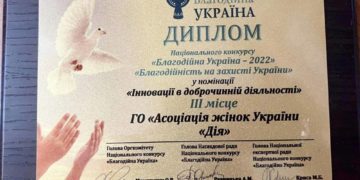 Тернопільська громадська організація отримала відзнаку національного конкурсу «Благодійна Україна»