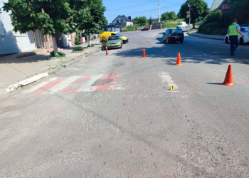 У місті на Тернопільщині водій наїхав на дитину і втік з місця ДТП