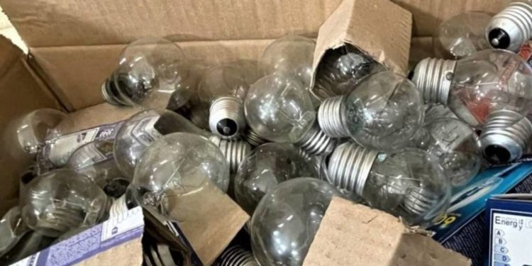 На Тернопільщині знищили понад пів мільйона ламп розжарювання