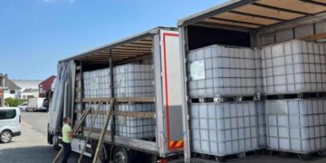 Тернопільщина відправила 48 тисячолітрових ємностей для води на Херсонщину