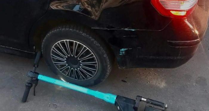 За один день на Тернопільщині трапилося два ДТП за участі осіб, що керують електросамокатом