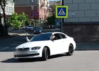 Поліція Тернополя знайшла молодиків, які займалися екстремальним водінням в самому центрі міста