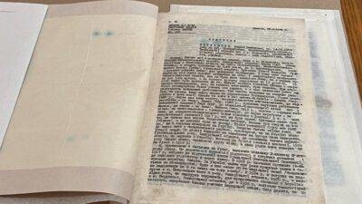 В громаді на Тернопільщині знайшли унікальний архів документів ОУН-УПА