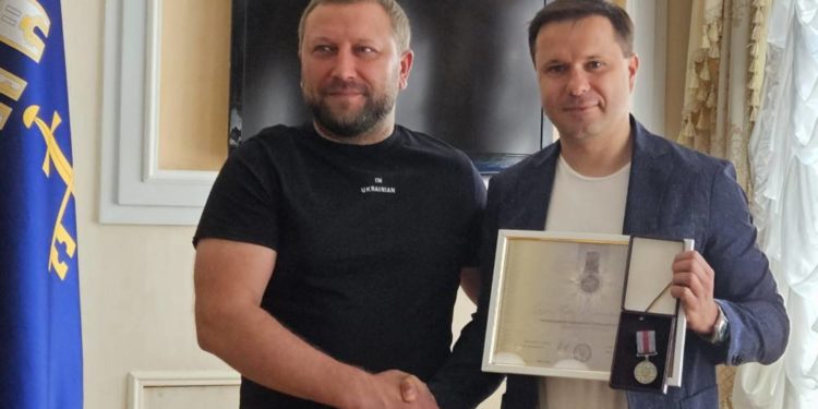 Ігоря Гуду та Андрія Ярему нагороджено відзнакою Президента України «За оборону України»