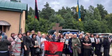 На Тернопільщині відбулася проща для родин загиблих військовослужбовців