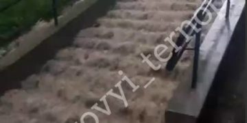 Через грозу у Тернополі затопило парк