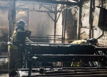 На одному з підприємств Тернопільщини згоріло понад 13 тонн поліетилену