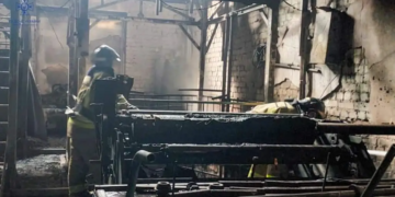На одному з підприємств Тернопільщини згоріло понад 13 тонн поліетилену