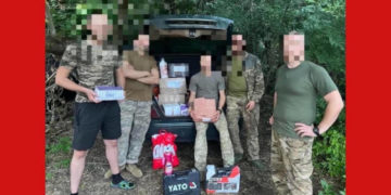 Волонтери «Української команди» знову вирушають на фронт до воїнів