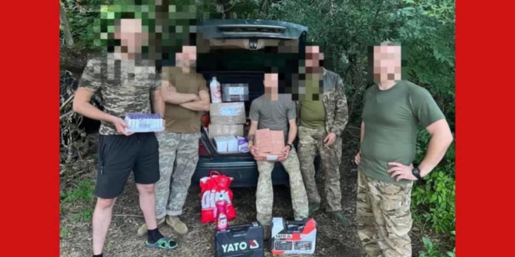 Волонтери «Української команди» знову вирушають на фронт до воїнів