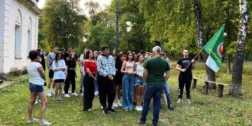 Геостацiонар – посвята у студенти географiчного факультету ТНПУ вiдбулася у цiкавiй локацiї