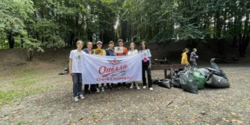 «Опілля» долучилося до проведення у Тернополі Всесвітнього дня прибирaння