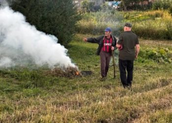 Рятувальники проводять рейди селами Тернопільщини: паліїв трави штрафують на 3 тисячі гривень
