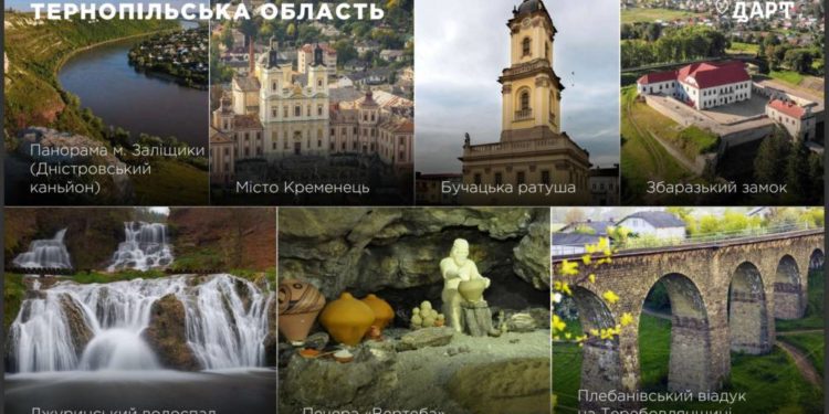 Перелік “Туристичних магнітів України” поповнився 7 об’єктами з Тернопільщини
