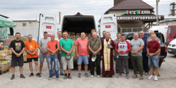 «Українська команда» разом з волонтерами центру «Ольвія» відправили автомобіль та продукти на передову