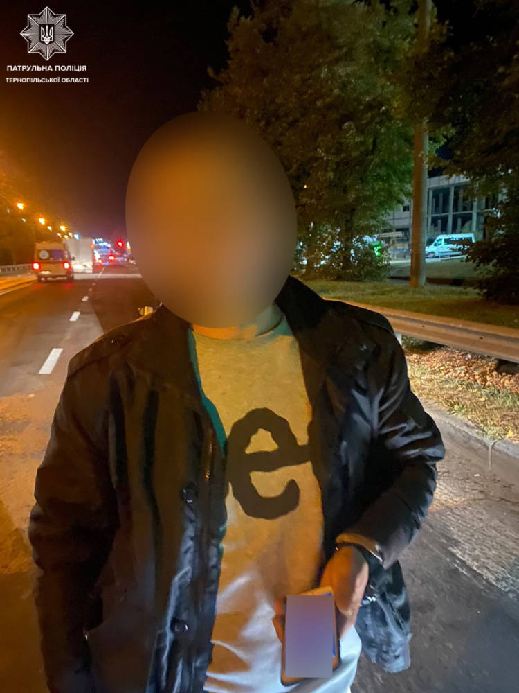 За одну ніч тернопільські патрульні зупинили чотирьох водіїв, які перебували за кермом у стані алкогольного сп’яніння