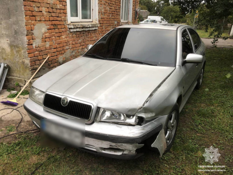 У Тернополі винуватець аварії втік з місяця автопригоди