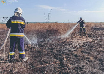 В громаді на Тернопільщині горить півтора гектара торфовищ