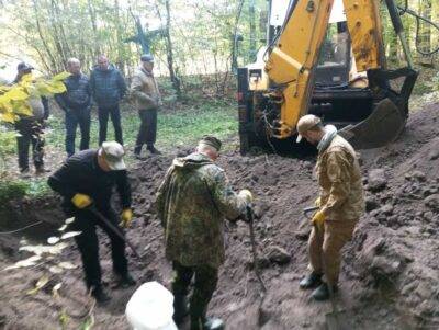 В громаді на Тернопільщині ексгумували тіла двох вояків повстанської армії