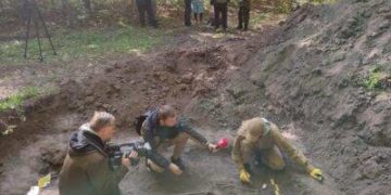 В громаді на Тернопільщині ексгумували тіла двох вояків повстанської армії