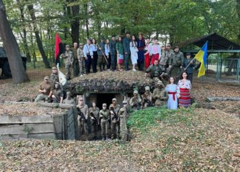 Курсанти Тернопільського коледжу долучились до патріотичних забав із елементами відтворення історії