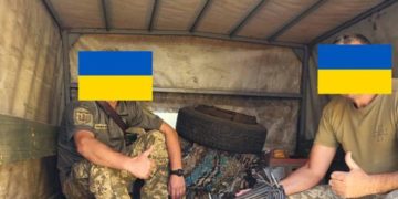 «Українська команда» Тернопільщини допомагає військовим укріплювати бліндажі