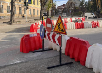 У Тернополі на два тижні перекриють одну з центральних вулиць міста