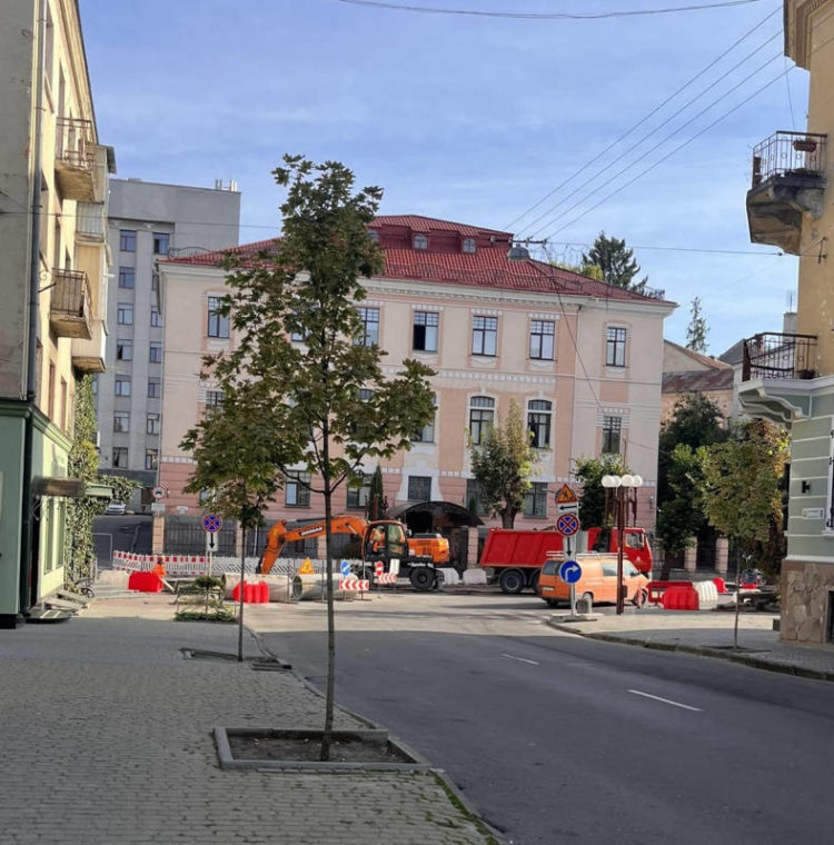 На вихідних у Тернополі знову перекриють вулицю в самому центрі міста