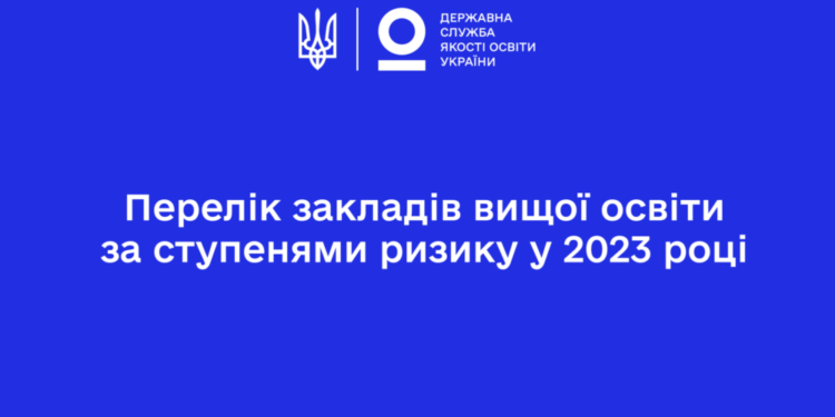ТНПУ — у групі найменших ризиків серед закладів вищої освіти