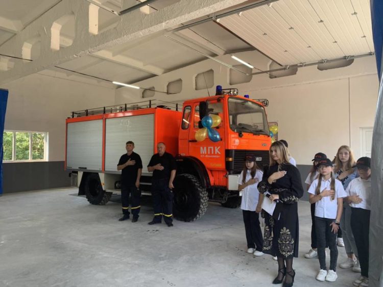 В Трибухівській громаді відкрито місцеву пожежну команду