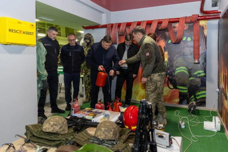 Клас «Захисту України та Безпеки життєдіяльності» облаштували в укритті Тернопільського військового коледжу