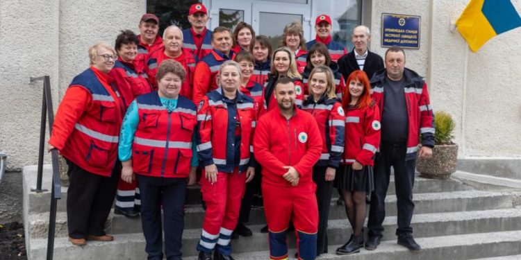 У Кременці відкрили сучасну станцію швидкої допомоги