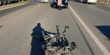 Дорога іномарка збила 55 річного велосипедиста на об’їзній дорозі Тернополя