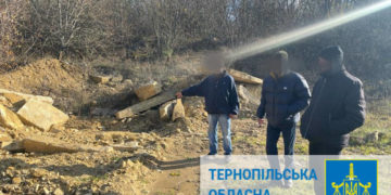 Житель Бережанської громади може отримати до 6 років ув’язнення за незаконний видобуток каменю у заповіднику