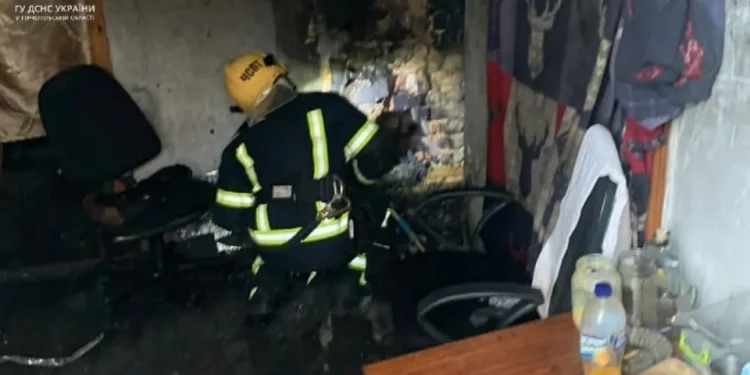 На Східному масиві у Тернополі горіла квартира