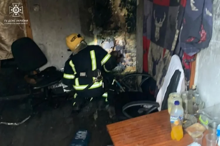 На Східному масиві у Тернополі горіла квартира