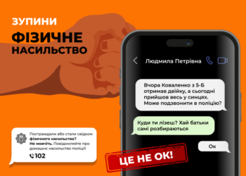 Насильство – це не ок! Якщо Ви постраждали від домашнього насильства або стали його свідками, не мовчіть!