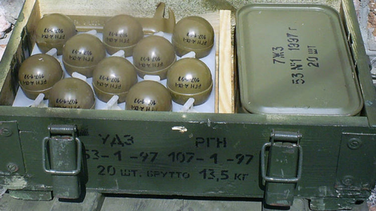 Гранати на узбіччі дороги: житель Збаразької громади натрапив на небезпечну знахідку