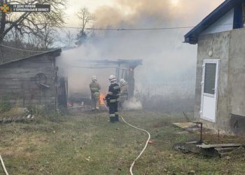 Пожежа в Борсуківській громаді знищила господарську будівлю та автомобіль