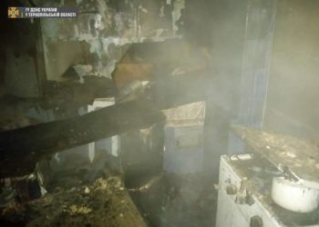 В пожежі на Тернопільщині постраждав 81-річний чоловік