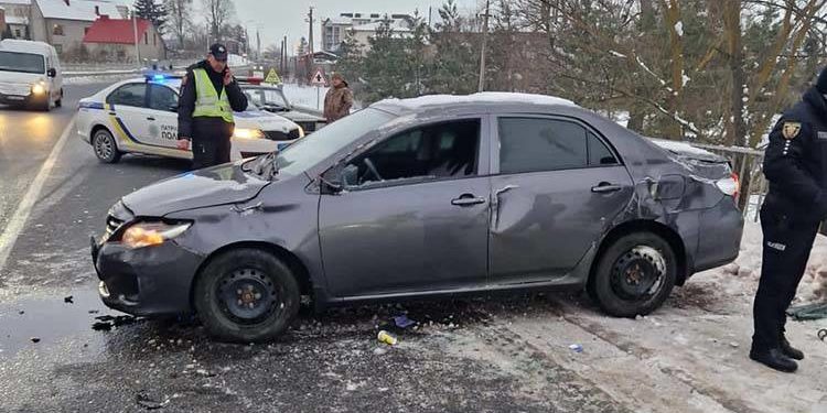 В аварії на Тернопільщині постраждав 19-річний хлопець