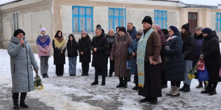 В Козівській громаді відкрили меморіальну дошку загиблому військовому Миколі Голяшу 