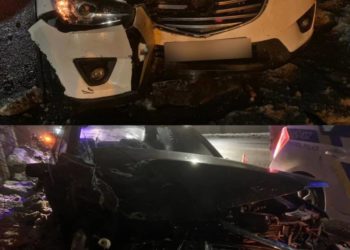 Поблизу Тернополя п’яний водій легковика протаранив припарковану іномарку