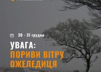 Завтра в Тернопільській області очікується різка змінна погоди