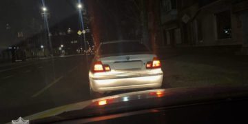 Патрульні Тернополя зупинили порушника ПДР, який їздив по центру міста з ознаками сп’яніння