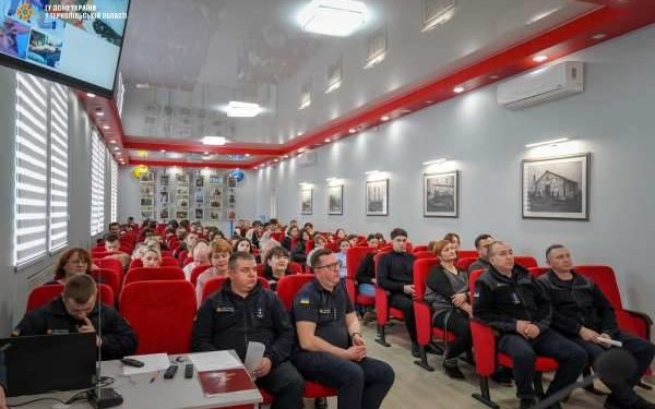 Безпековий вишкіл «Цивільний захист населення в умовах воєнного стану: виклики та механізм забезпечення» відбувся в Класичному університеті Тернополя